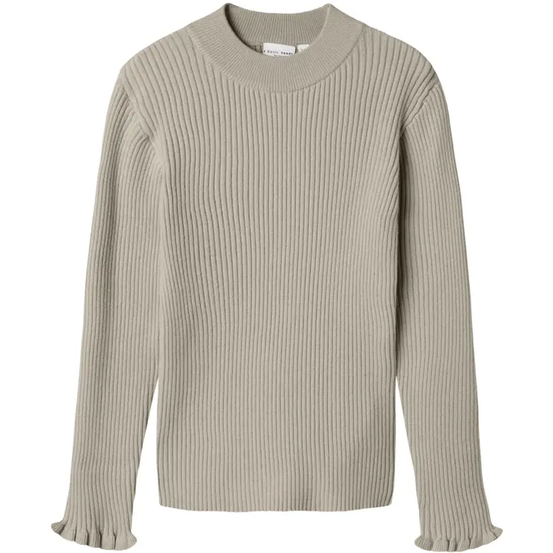 Name It Island Fossil Nkfvianna Ls Slim Strik 1