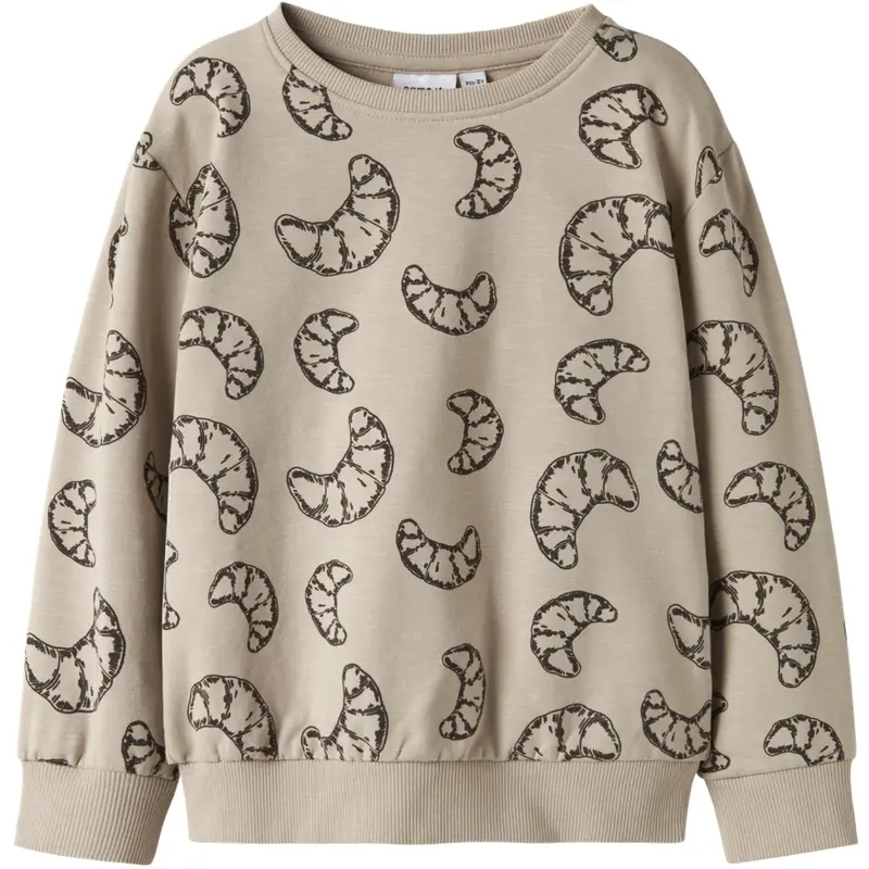Name It Island Fossil Nmmrichie Ls Nreg Sweat Bru 1