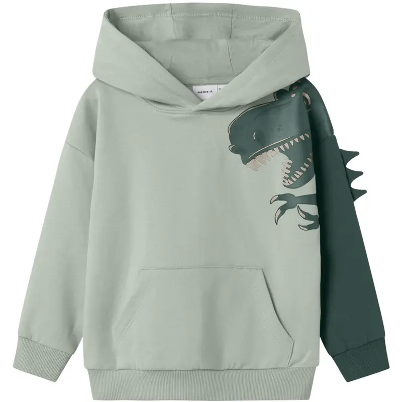 Name It Jadeite Nmmnash Ls Nreg Sweat Wh Bru Box 1