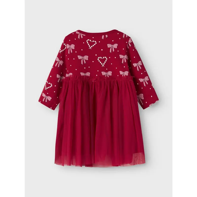 Name It Jester Red Nbfri Ls Dress 4