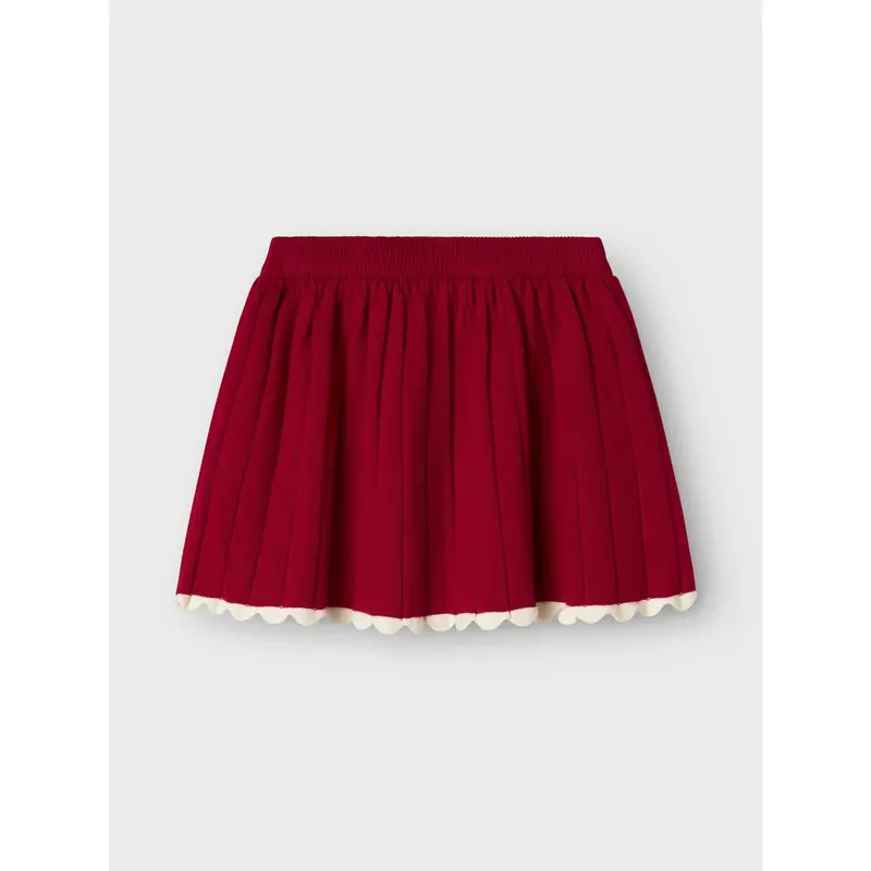 Name It Jester Red Nmfralbo Knit Skirt 4