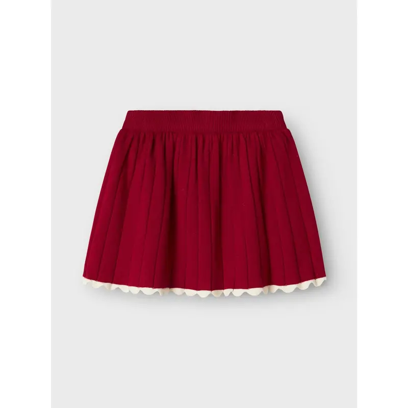 Name It Jester Red Nmfralbo Knit Skirt 5