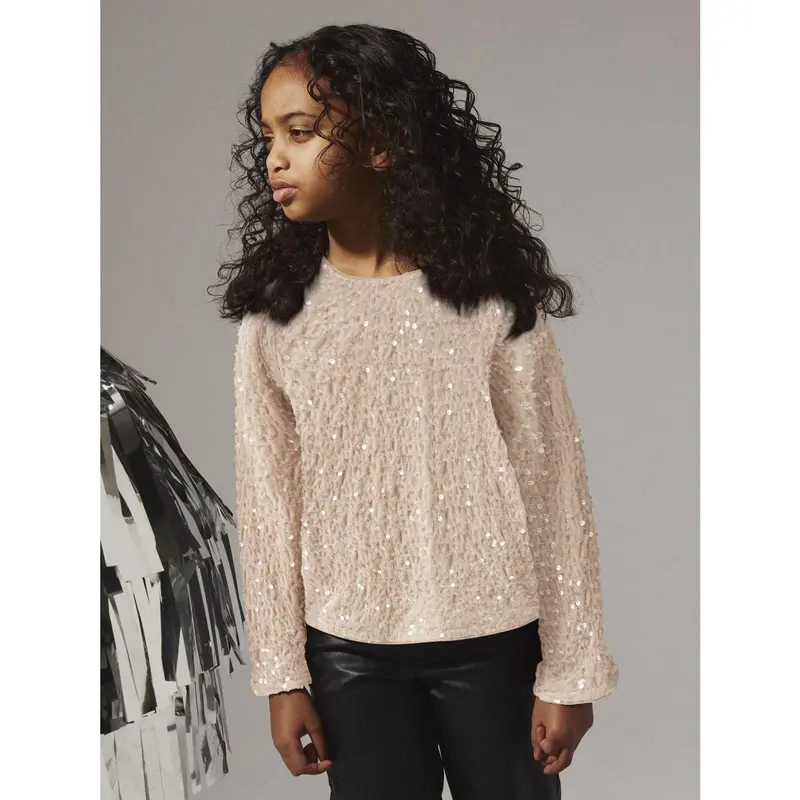 Name It Jet Stream Black Bow Nkfrusitta Ls Sløjfe Bluse 2