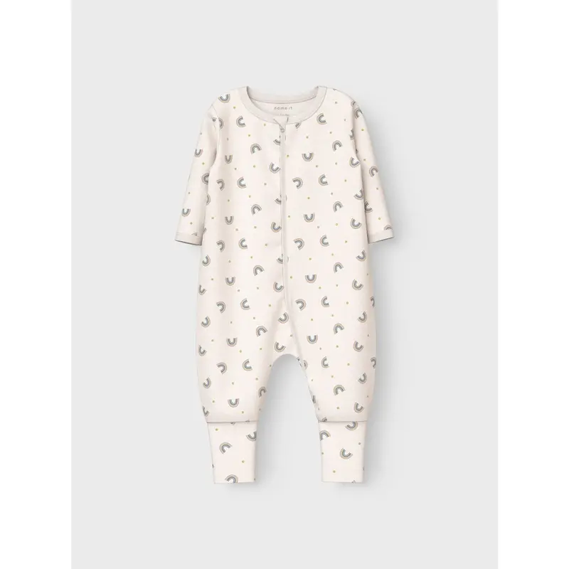 Name It Jet Stream Nbfnightsuit 2P Zip Ff Jet Rainbow Noos 4