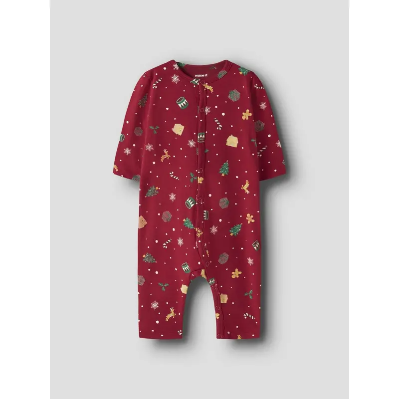 Name It Jule Natdragt Jester Red Xmas Aop 4