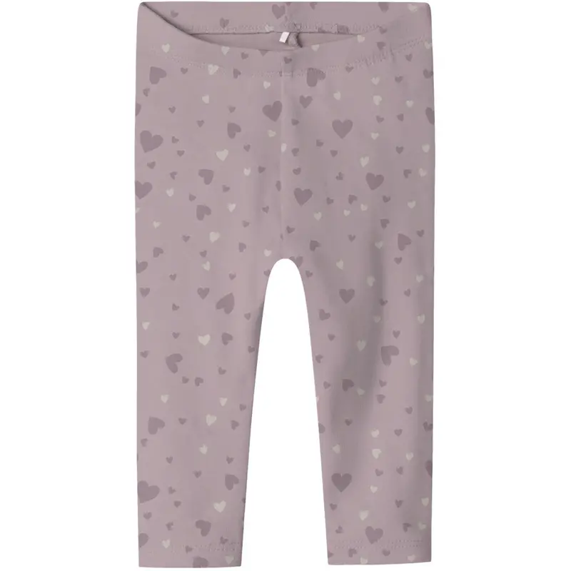 Name It Keepsake Lilac Nbfbheart Leggings 1