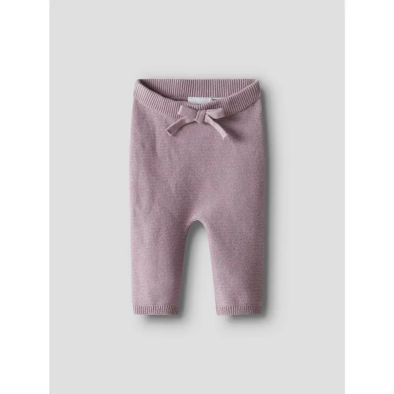 Name It Keepsake Lilac Nbfoda Strik Leggings 4