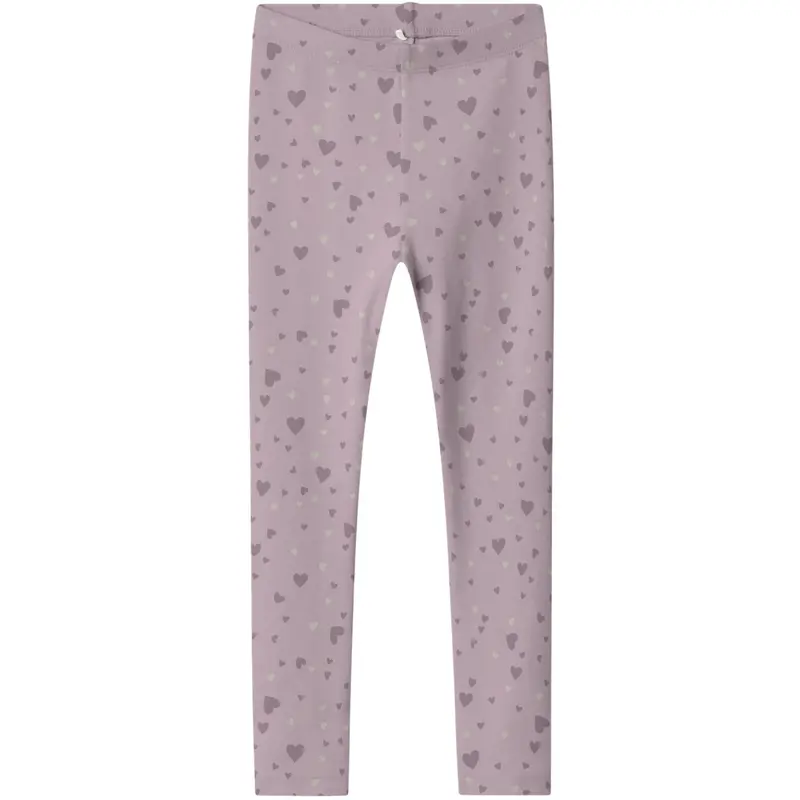 Name It Keepsake Lilac Nmfbheart Xsl Leggings 1