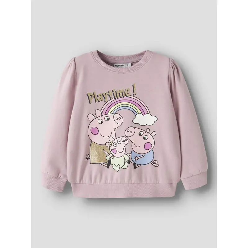 Name It Keepsake Lilac Nmfnori Peppa Sweat Bru Lnoos Cplg 5