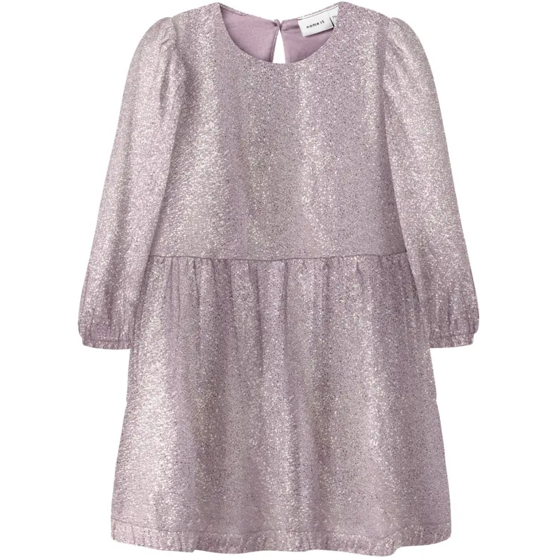 Name It Keepsake Lilac Nmfrditsa Ls Dress 1