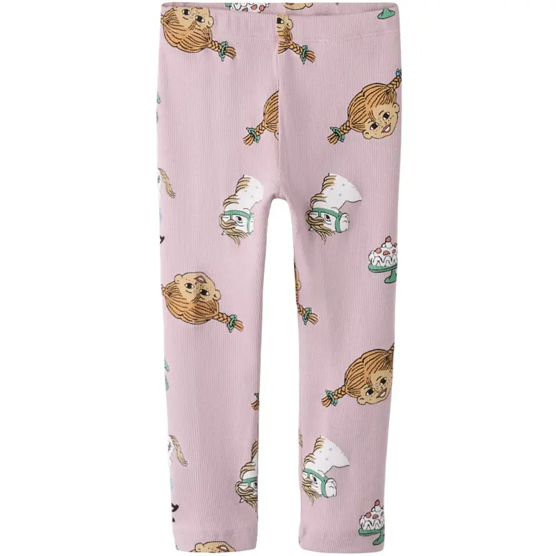 Name It Keepsake Lilac Nmfsoca Pippi Leggings Sky 1