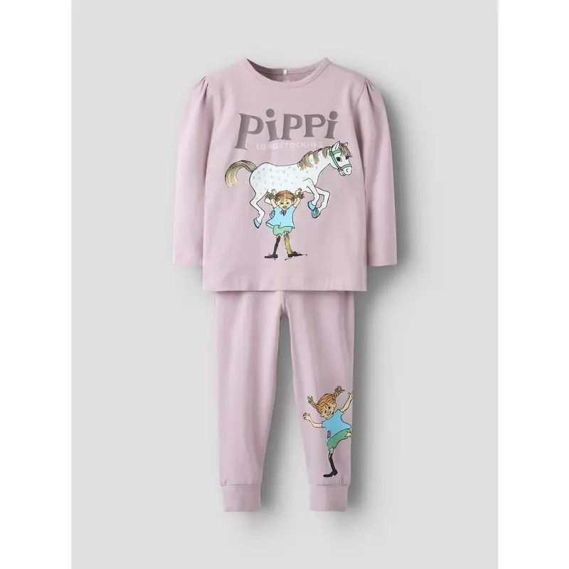 Name It Keepsake Lilac Nmfsoleim Pippi Ls Natsæt Sky 4