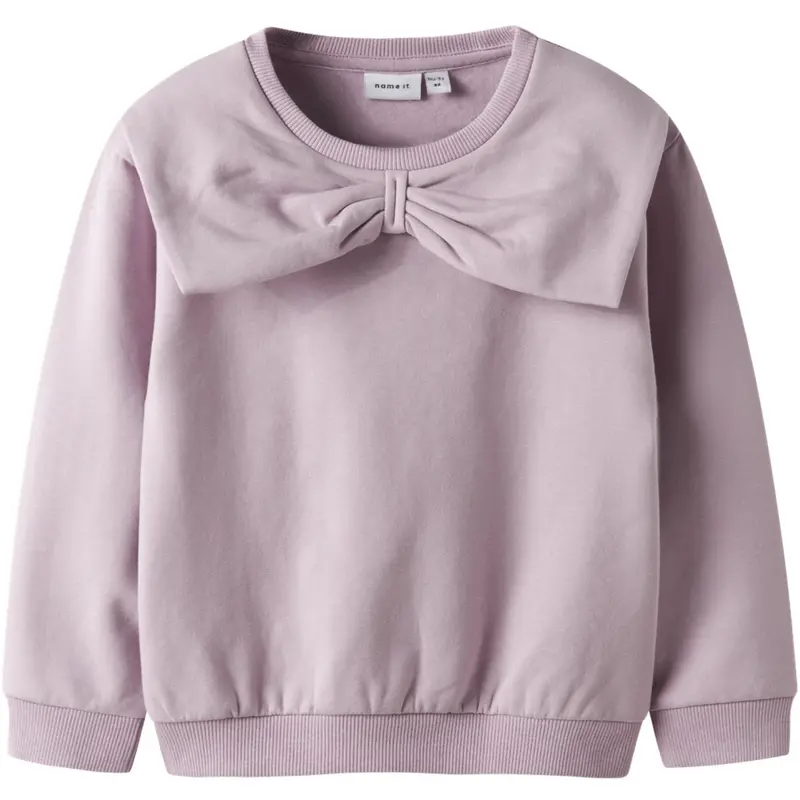 Name It Keepsake Lilac Nmfsovea Ls Nreg Sweat Bru 1