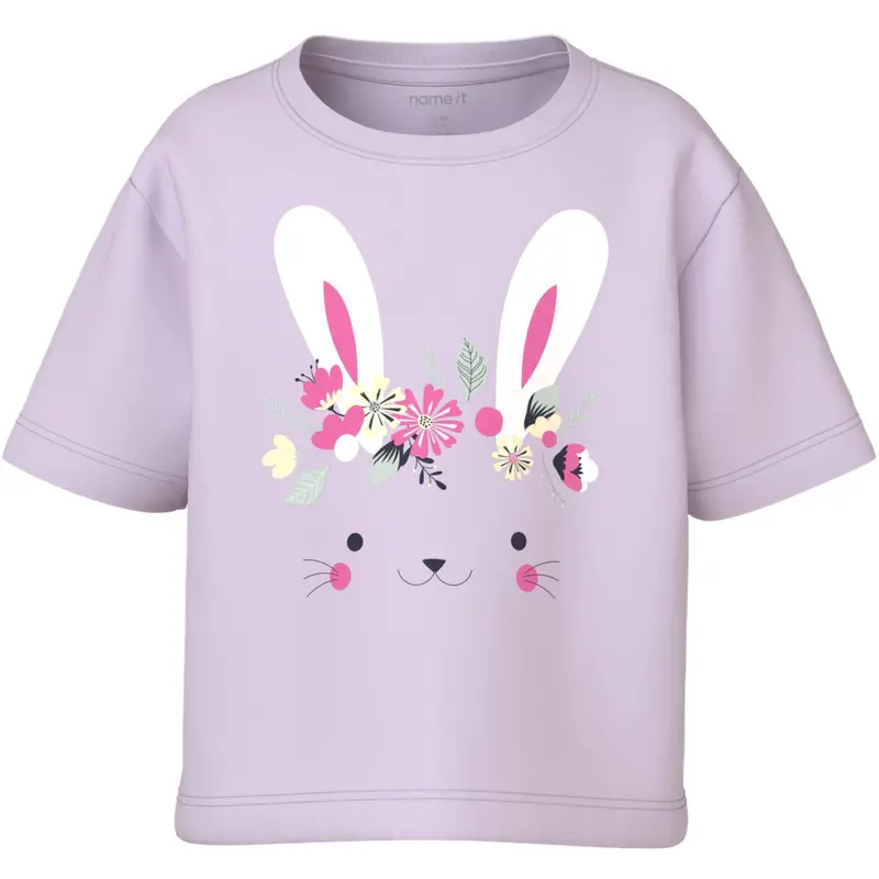 Name It Lavender Fog Bunny Nmfvilinse Ss Nreg Kort Top 1