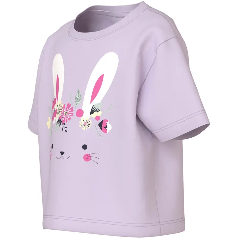 Name It Lavender Fog Bunny Nmfvilinse Ss Nreg Kort Top 2