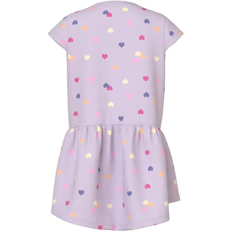 Name It Lavender Fog Colorful Hearts Nmfvigga Capsl Kjole F1 Noos 2