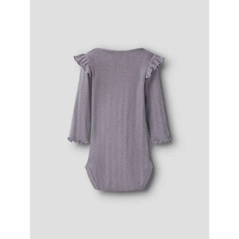 Name It Lavender Gray Melange Nbfblitta Ls Body 2