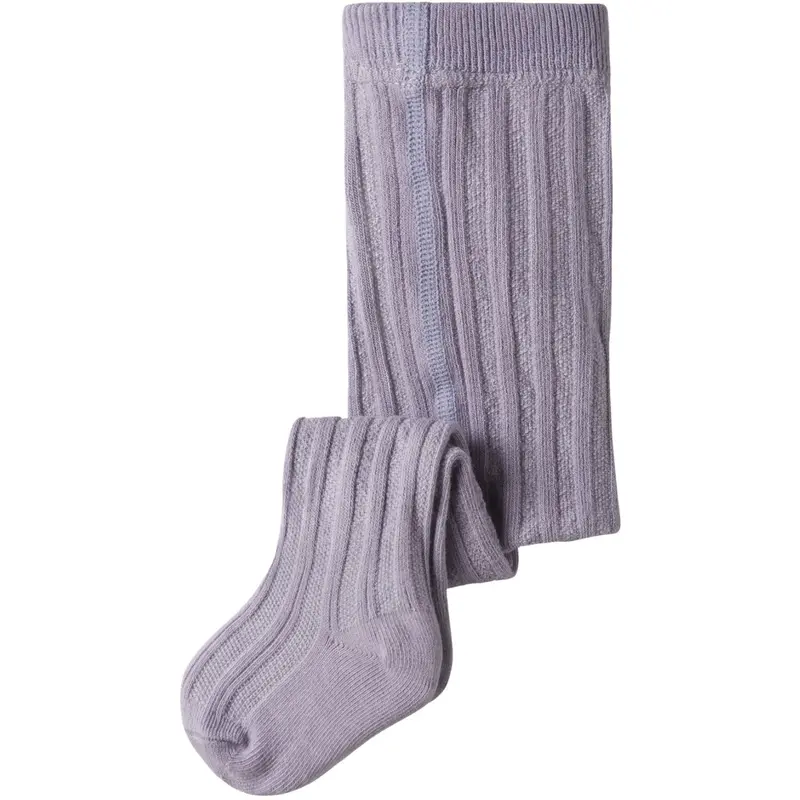 Name It Lavender Gray Nbftrish Strømpebukser 1