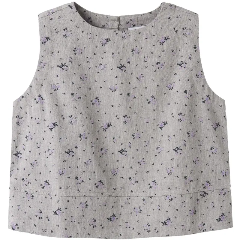 Name It Lavender Gray Nkfdrita Sl Kort Top 1