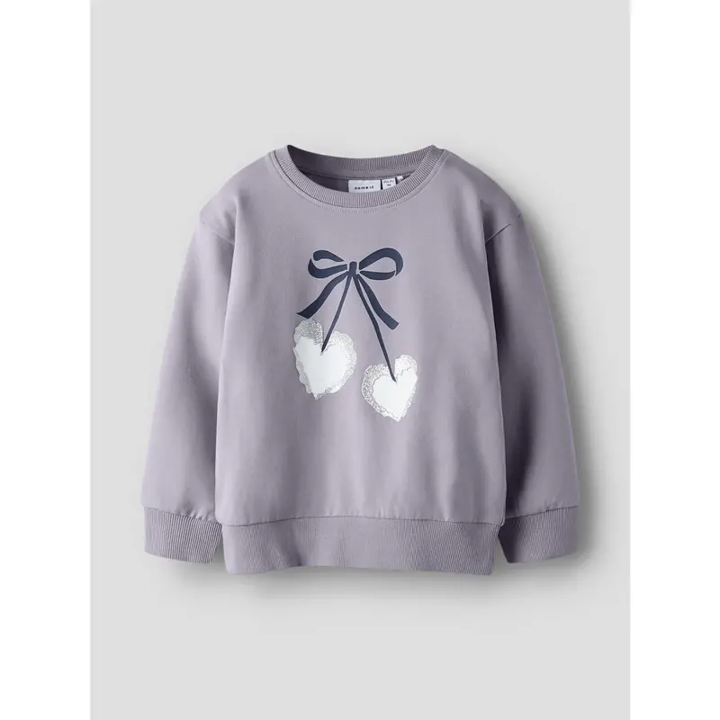 Name It Lavender Gray Nmfbasalt Ls Nreg Sweat Bru 3