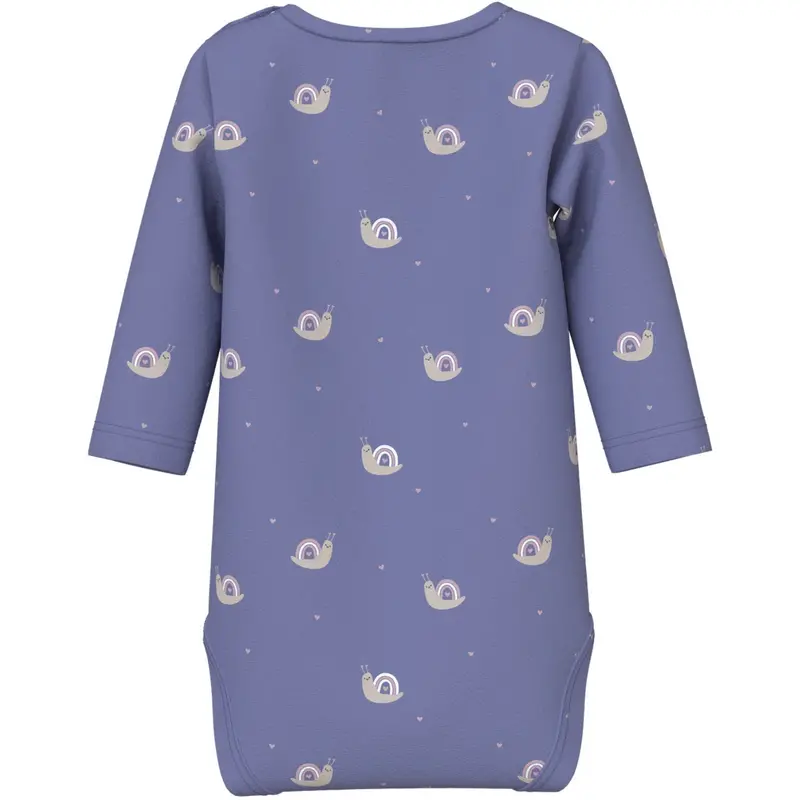 Name It Lavender Violet Snail Nbfvandora Ls Body Box 2