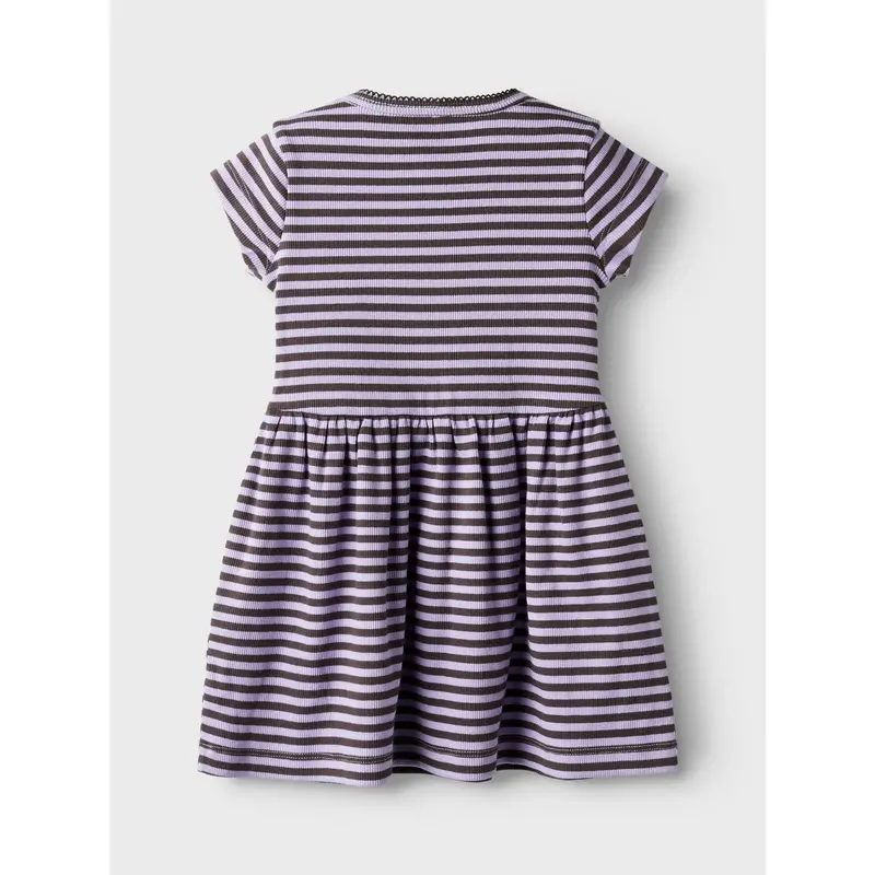 Name It Lavendula Nmfhelina Kasket Sleeve Kjole 4
