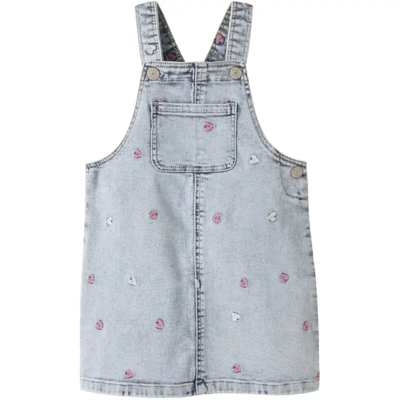 Name It Light Blue Bleached Denim Nmfelina Dnm Emb Spencer 2633-Fr T 4
