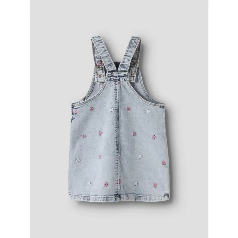 Name It Light Blue Bleached Denim Nmfelina Dnm Emb Spencer 2633-Fr T 5