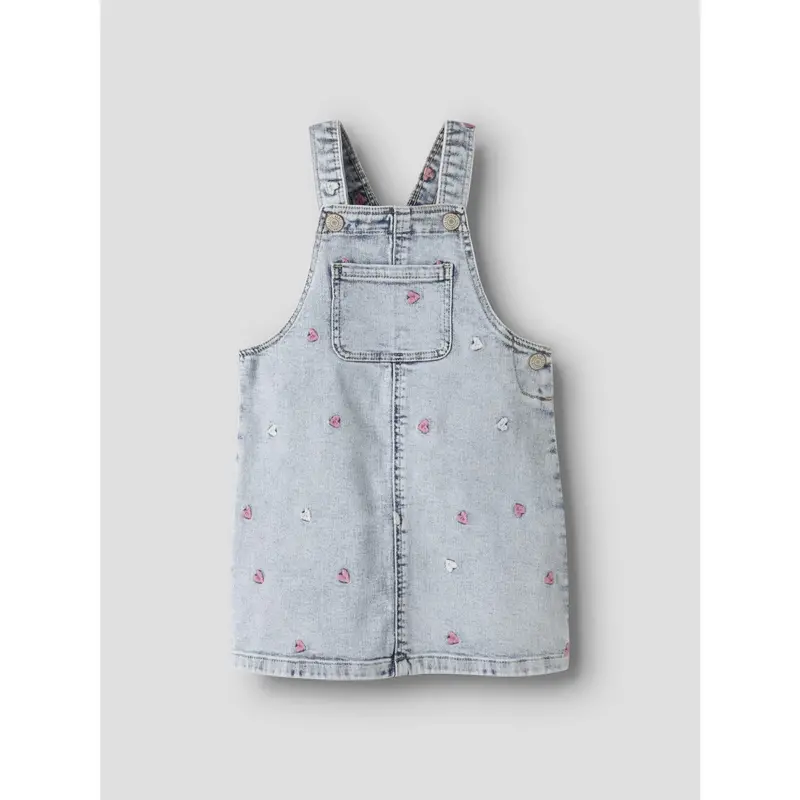 Name It Light Blue Bleached Denim Nmfelina Dnm Emb Spencer 2633-Fr T 6