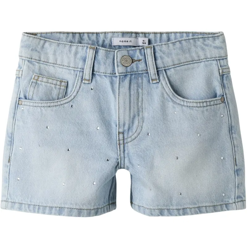 Name It Light Blue Denim Nkfrose Rhine Dnm Shorts 6042-Ac Noos 1