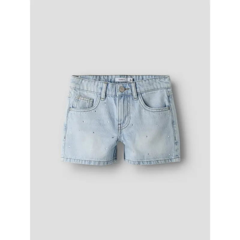 Name It Light Blue Denim Nkfrose Rhine Dnm Shorts 6042-Ac Noos 5