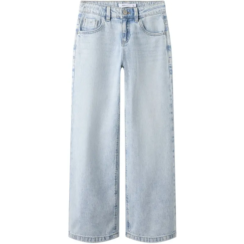 Name It Light Blue Denim Nkfrose Wide Jeans 5529-Be Noos 1