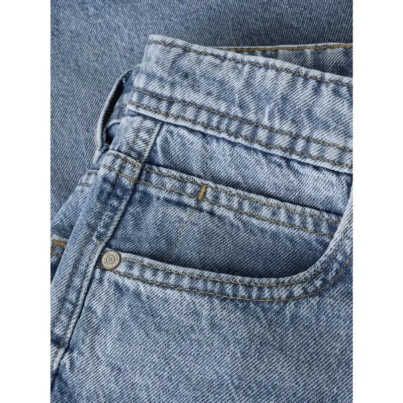 Name It Light Blue Denim Nkmben X-Skater Dnm Jorts 7850-Rm Lnoos 4