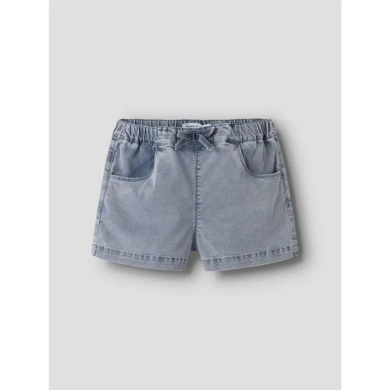 Name It Light Blue Denim Nmfbella Baggy Dnm Shorts 6006-Yb F 5
