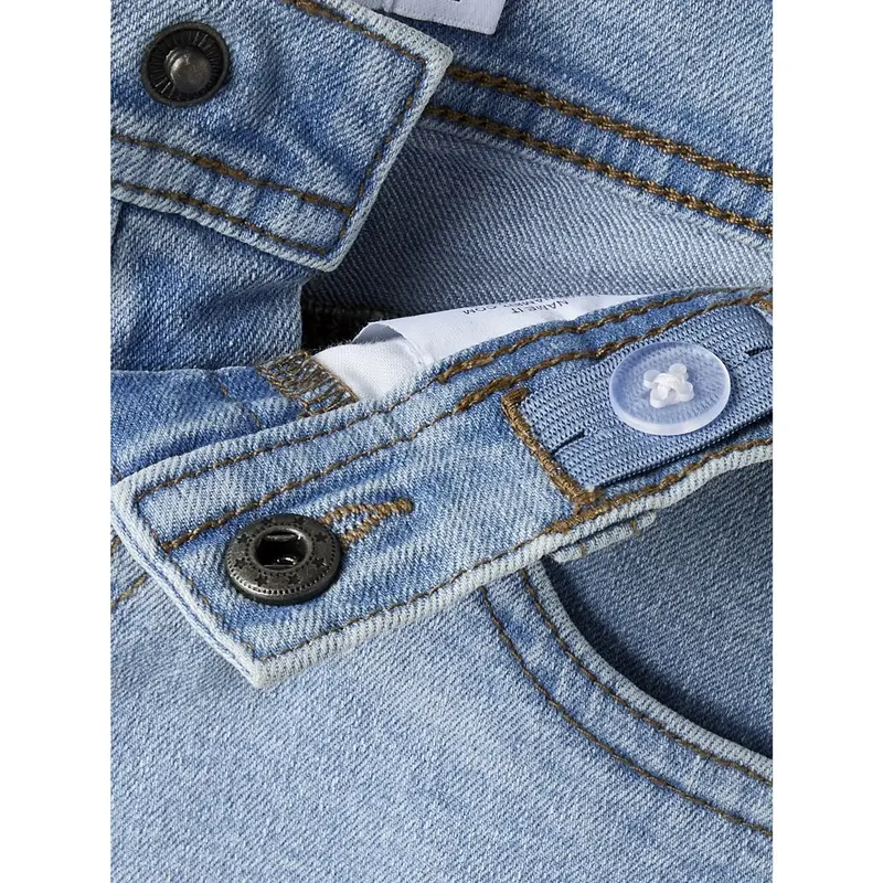 Name It Light Blue Denim Nmmryan St Dnm Shorts 1080-Dt Tb 2