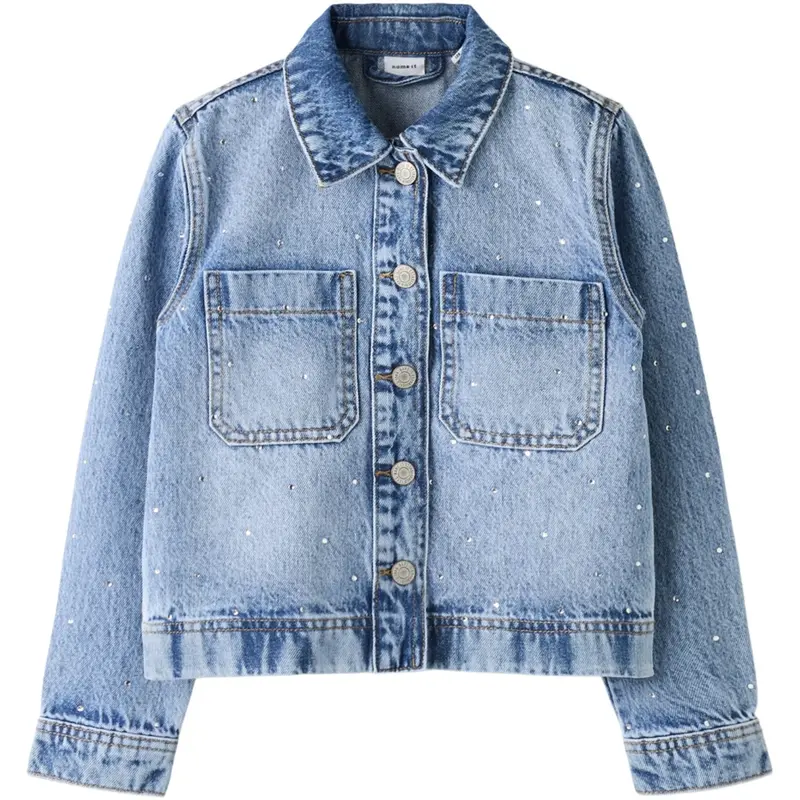 Name It Light Blue Denim Rhine Nkflisa Os Dnm Rhine Jakke 1133-Ac D 1
