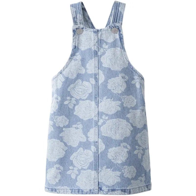 Name It Light Blue Denim Silla Denim Spencer Kjole 1