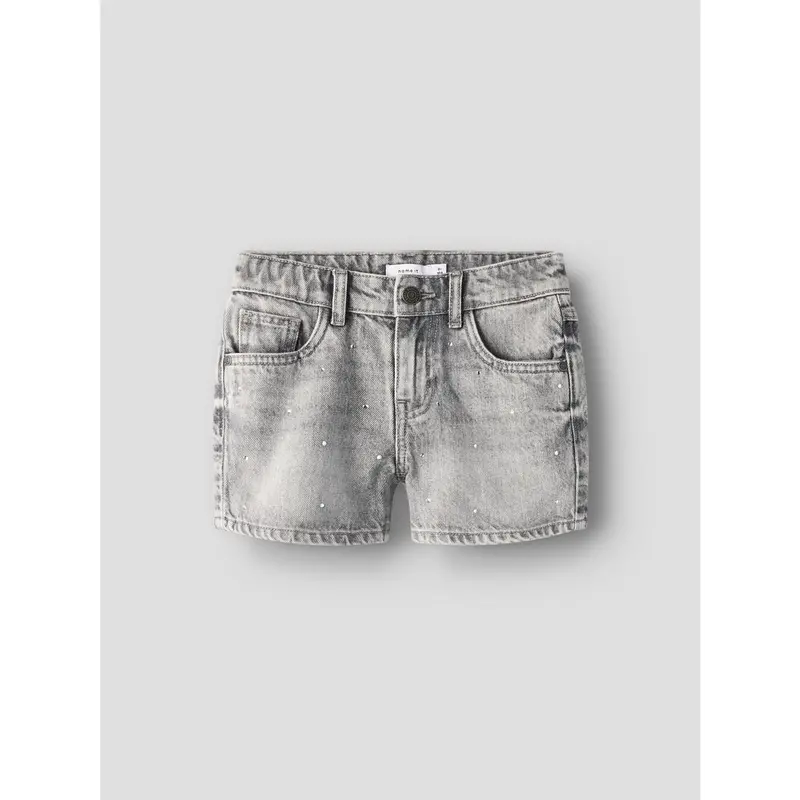 Name It Light Grey Denim Nkfrose Rhine Dnm Shorts 6042-Ac Noos 2