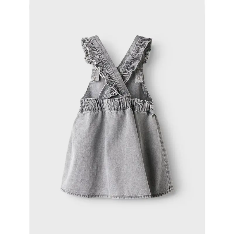 Name It Light Grey Denim Nmfalli Dnm Spencer 3005-Ov Lnoos 4