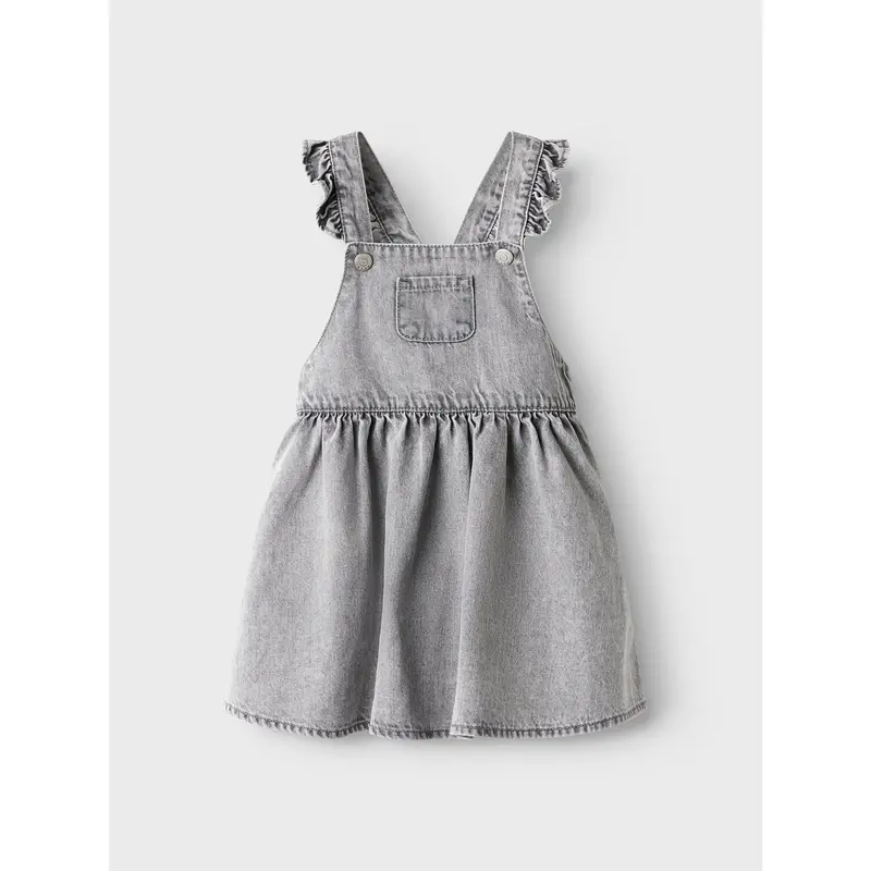 Name It Light Grey Denim Nmfalli Dnm Spencer 3005-Ov Lnoos 5