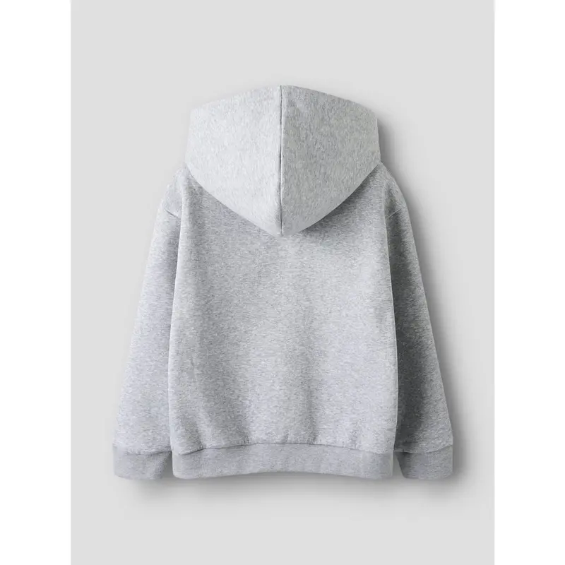 Name It Light Grey Melange Nkfkarlie Ls Rlx Swe Wh Bru 2