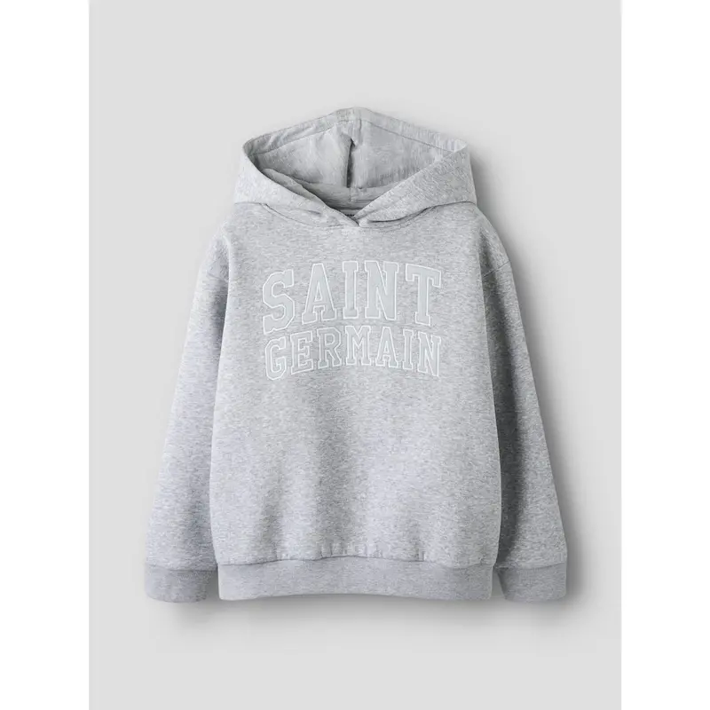 Name It Light Grey Melange Nkfkarlie Ls Rlx Swe Wh Bru 3