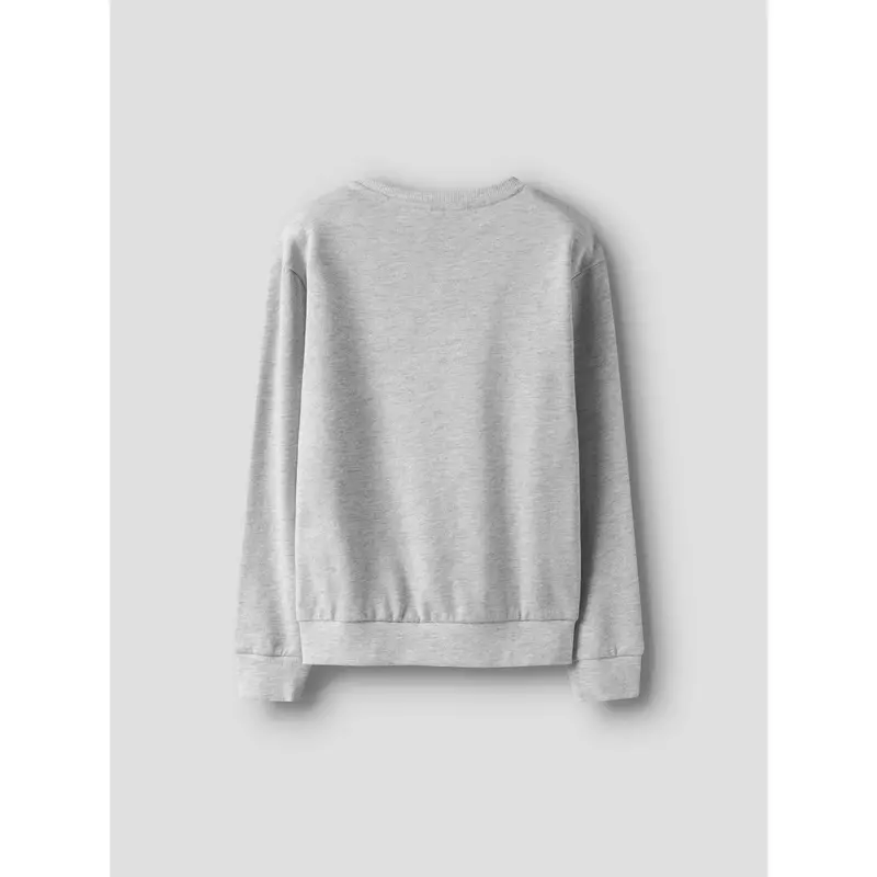 Name It Light Grey Melange Nkftilde Ls Nreg Sweat Top Unb Pb 4