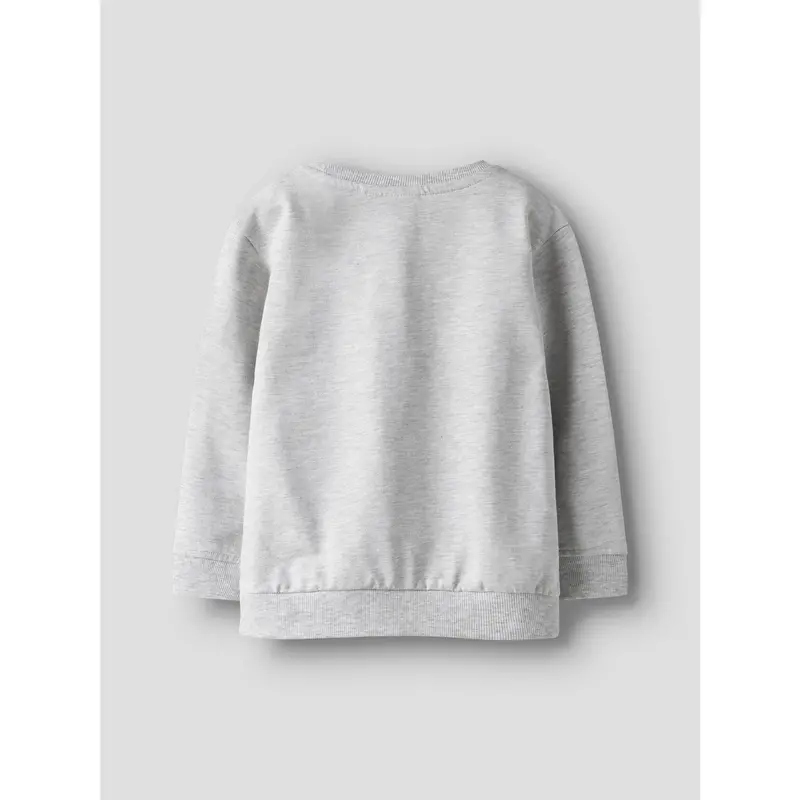 Name It Light Grey Melange Nmfbissine Ls Nreg Swe Unb Box Pb 5