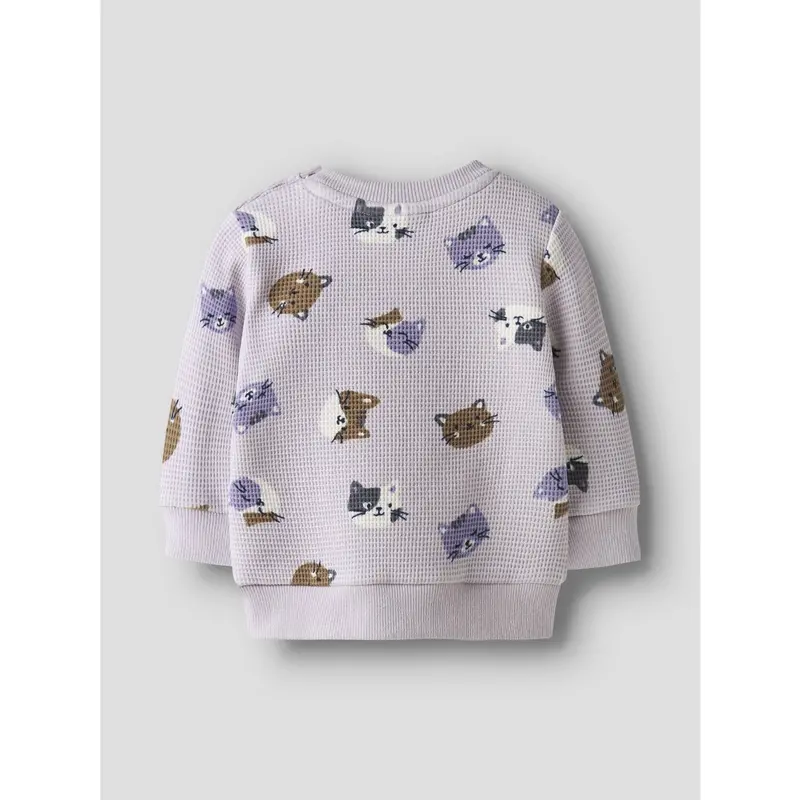Name It Lilac Marble Nbftammie Ls O-Neck 3
