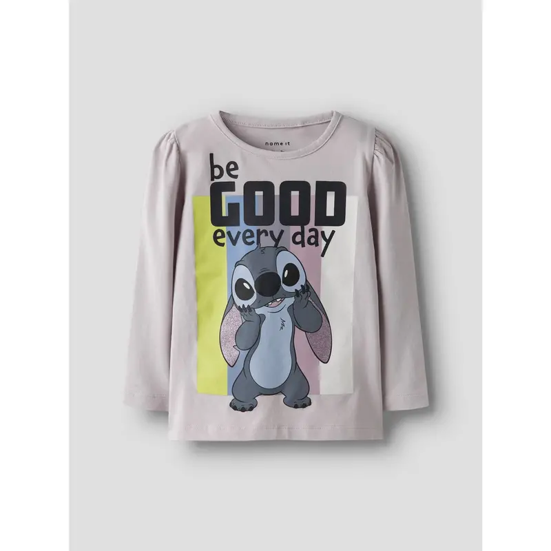 Name It Lilac Marble Nmfdiana Stitch Ls Top Box Noos Wdi 3