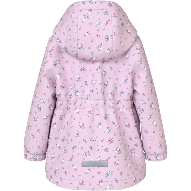 Name It Lilac Snow 4 Floral Patchwork Nmfmaxi Jakke Li Aop Noos 2