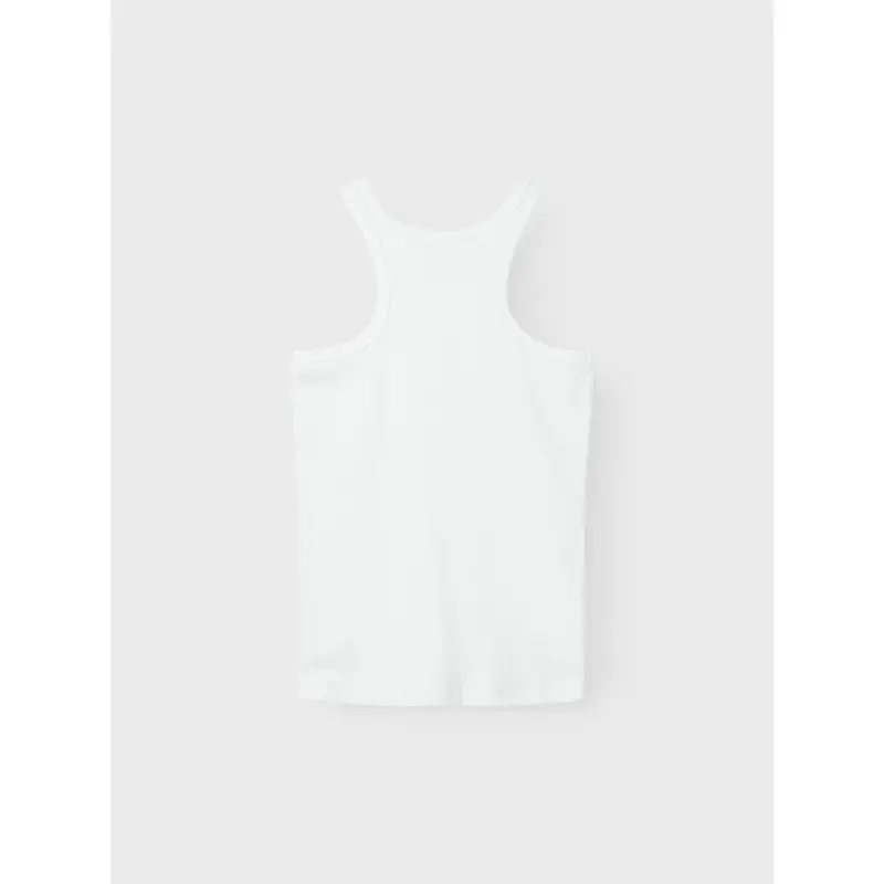 Name It Lucent White Nkfhellemie Slim Halter Top Pb 3