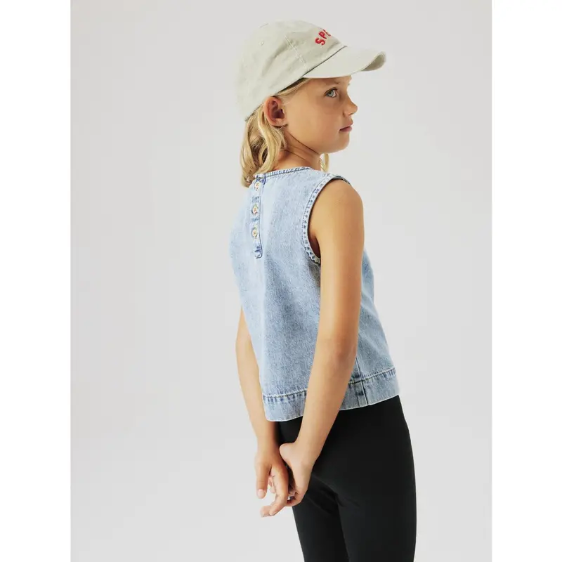 Name It Medium Blue Denim Amelia Denim Top 2