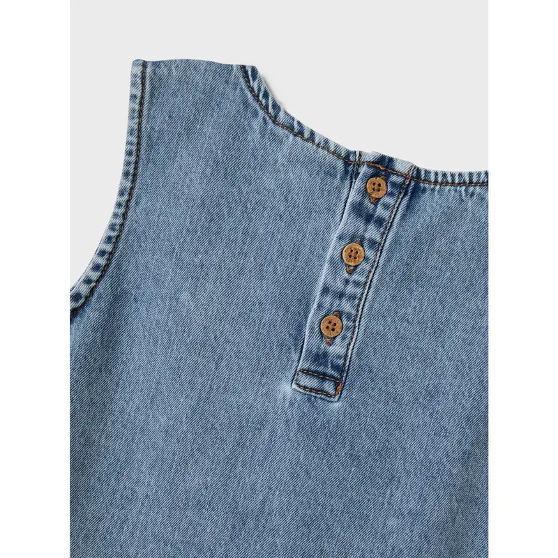 Name It Medium Blue Denim Amelia Denim Top 3